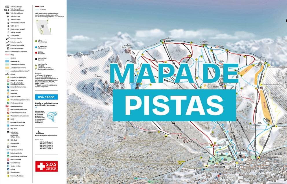 Mapa de pistas